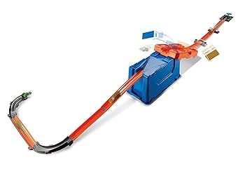Radio control ホットトラック 鉄道トラックおもちゃセットレーシングトラック電気ダブル